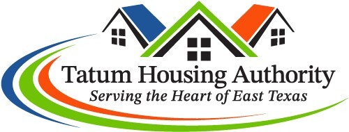 Tatum Housing Authority Logo. Serving the Heart of East Texas.